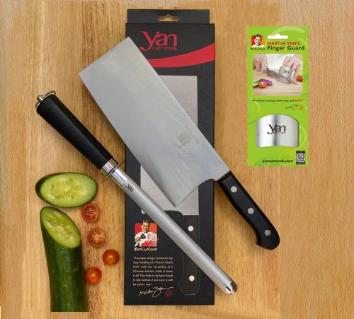 Pro Knife, Diamond Steel Sharpener & Finger Guard